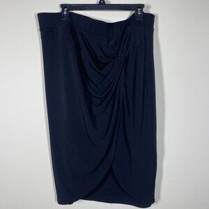 Torrid Women's Black Knot Skirt Stretch Evening Party Size: 3X!
